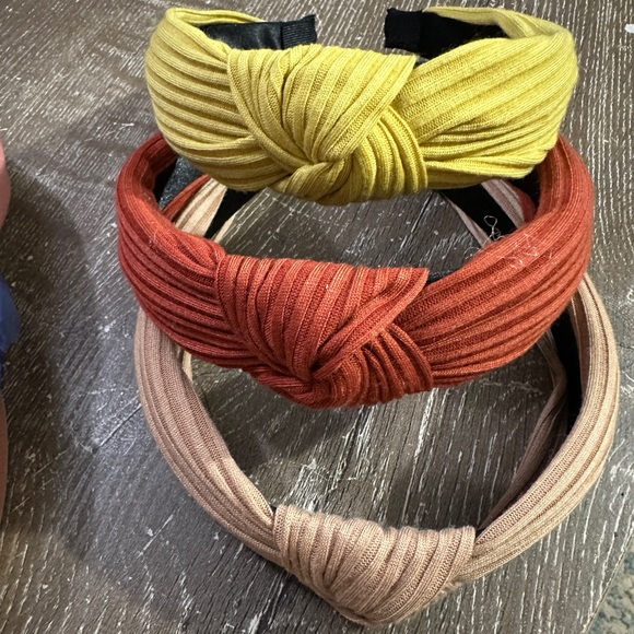 Set of 6 Knotted Headbands in Assorted Colors - Picture 2 of 3